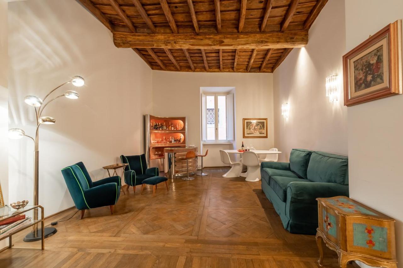 Chic And Style In Historical Via Giulia Apartment Roma Exterior foto