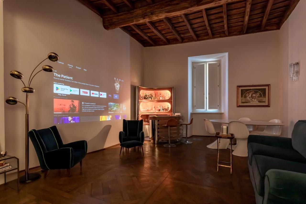 Chic And Style In Historical Via Giulia Apartment Roma Exterior foto